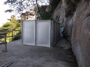 RESERVATORIO MODULAR OBRA RIO DE JANEIRO - PREPARAÇÃO